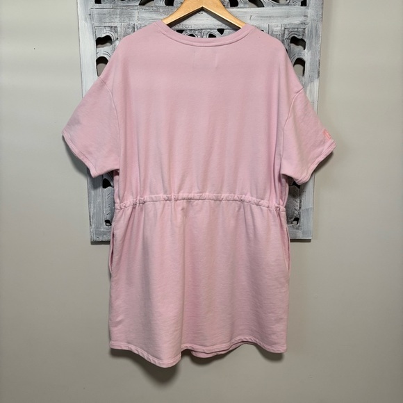 UGG Anisha Dusty Lilac Pink Cotton Crewneck Terry Cloth Sweatshirt Dress NWT - Picture 8 of 15